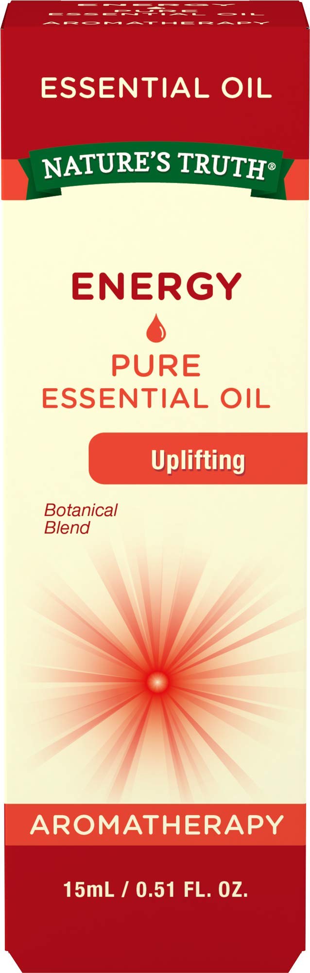 Amazon.com: Nature's Truth Energy Essential Oil, 0.51 Fluid Ounce